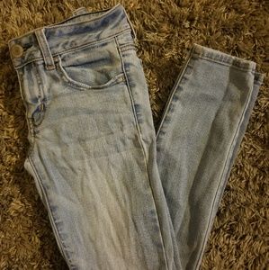 AEO Jegging Jeans Super Stretch Size 0 (short)